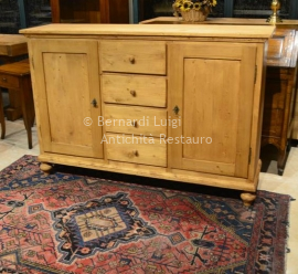 CREDENZA CON CASSETTI CENTRALI    ART. DR 38